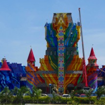 Entrance of the theme park Beto Carrero World in Penha